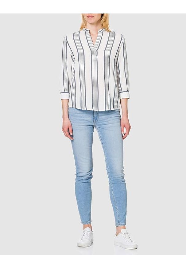 Lee - LEE ESSENTIAL BLOUSE DAMSKA KOSZULA OFF WHITE L45VLOMK 112110629