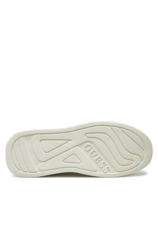 Guess Sneakersy FMPELB LEA12 Biały. Kolor: biały. Materiał: skóra