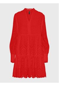 YAS Sukienka 26027162 Czerwony Regular Fit. Kolor: czerwony #2