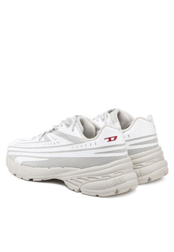 Diesel Sneakersy Y03436 P6907 HA497 Kolorowy. Materiał: skóra. Wzór: kolorowy
