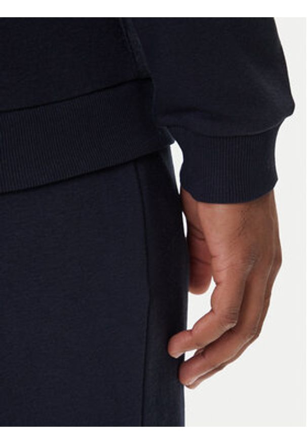 TOMMY HILFIGER - Tommy Hilfiger Bluza UM0UM03666 Granatowy Regular Fit. Kolor: niebieski. Materiał: bawełna, syntetyk