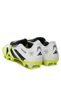 Adidas - adidas Buty do piłki nożnej Predator Pro Fold-Over Tongue Multi-Ground JS4074 Biały. Kolor: biały. Materiał: skóra #6