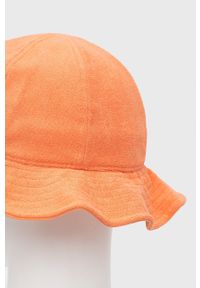 Levi's® - Levi's kapelusz bawełniany kolor pomarańczowy bawełniany. Kolor: pomarańczowy. Materiał: bawełna #4