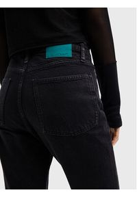 Desigual Jeansy 22WWDD64 Czarny Straight Fit. Kolor: czarny