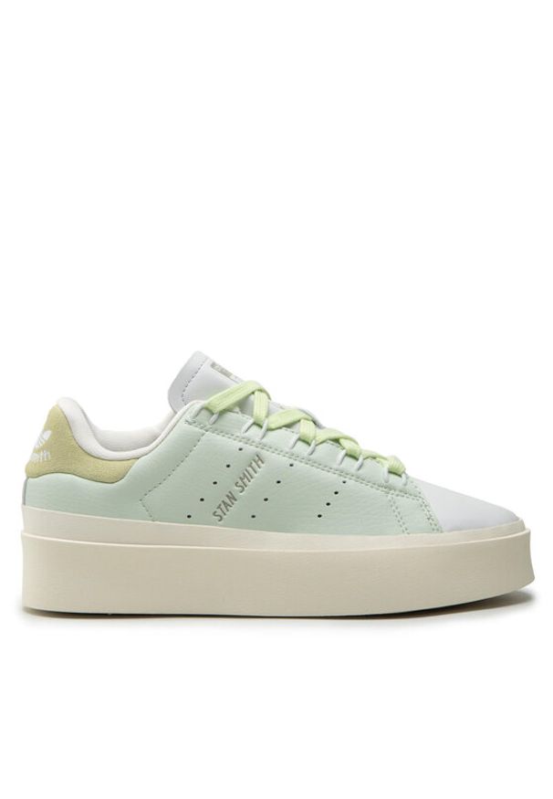 Adidas - adidas Sneakersy Stan Smith Bonega W GY9343 Zielony. Kolor: zielony. Materiał: skóra