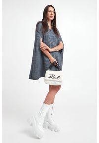 Karl Lagerfeld - Ponczo wełniane KARL LAGERFELD. Materiał: wełna #1