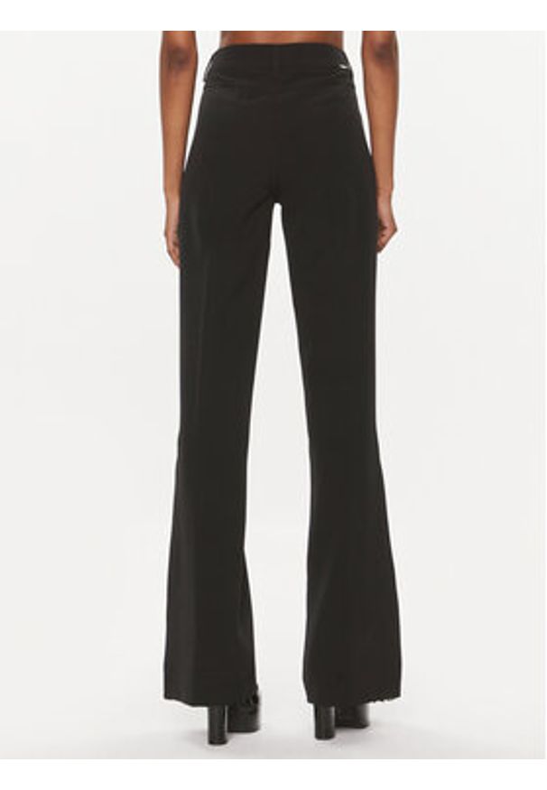Liu Jo Spodnie materiałowe WA4068 T7896 Czarny Wide Leg. Kolor: czarny. Materiał: materiał, syntetyk