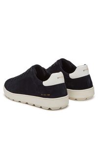 Geox Sneakersy U Spherica Ecub-1 U45GPC 00022 C4002 Granatowy. Kolor: niebieski. Materiał: zamsz, skóra #4