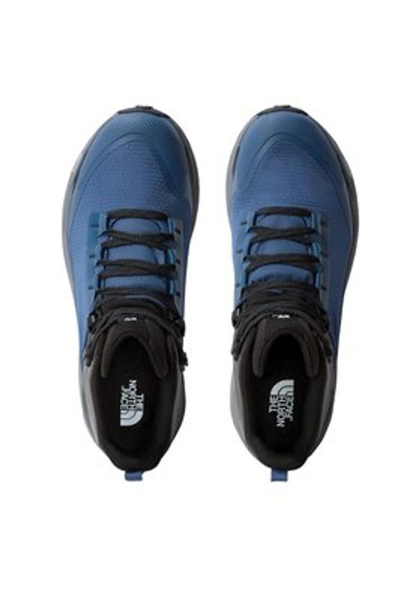 The North Face Trekkingi Vectiv Exploris 2 Mid NF0A7W6AMG71 Niebieski. Kolor: niebieski. Materiał: skóra. Sport: turystyka piesza