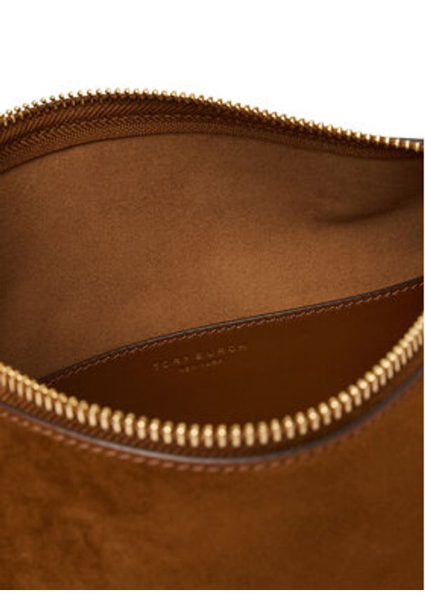 Tory Burch Torebka 177365 Brązowy. Kolor: brązowy. Materiał: skórzane, zamszowe