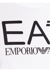 EA7 Emporio Armani T-Shirt 6RPT11 PJNVZ 1100 Biały Regular Fit. Kolor: biały. Materiał: bawełna #4