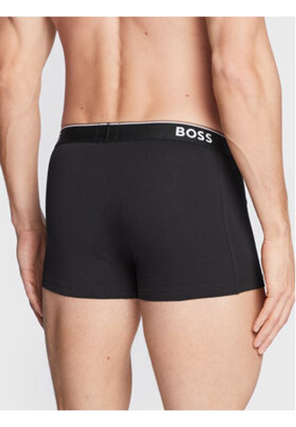 BOSS - Boss Komplet 3 par bokserek Power 50475274 Czarny. Kolor: czarny. Materiał: bawełna