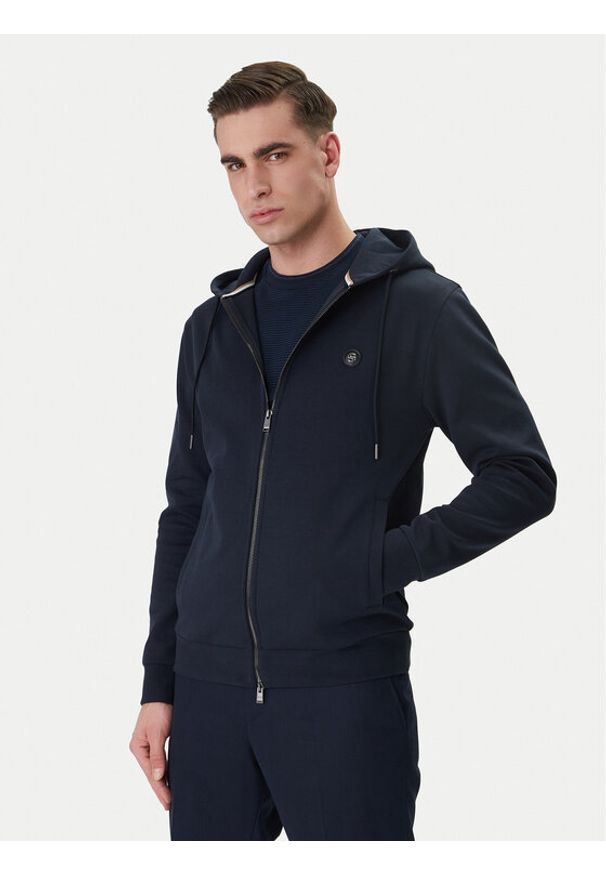 BOSS Bluza C-Spence 01 50555851 Granatowy Regular Fit. Kolor: niebieski. Materiał: bawełna