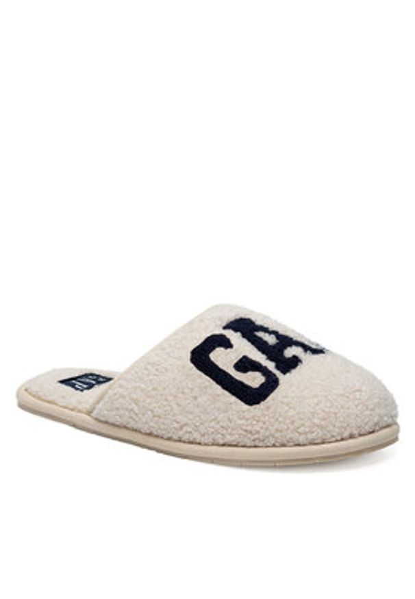 GAP - Gap Kapcie PLANO HOMESLIPPER W GP508015AW-OFNV Biały. Kolor: biały. Materiał: materiał