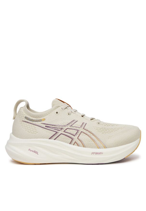 Asics Buty do biegania Gel-Nimbus 26 1012B601 Beżowy. Kolor: beżowy. Materiał: mesh, materiał