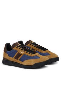Polo Ralph Lauren Sneakersy 809974046002 Brązowy. Kolor: brązowy. Materiał: skóra, zamsz #4