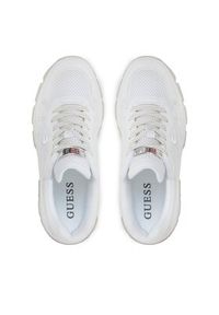 Guess Sneakersy Brecky FLPBRE ELE12 Biały. Kolor: biały. Materiał: materiał #3