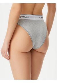 Calvin Klein Underwear Figi klasyczne z wysokim stanem LV00QF8319 Szary. Stan: podwyższony. Kolor: szary. Materiał: bawełna