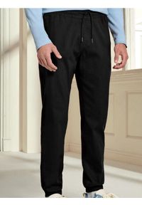 Sinsay - Spodnie jogger - czarny. Kolor: czarny