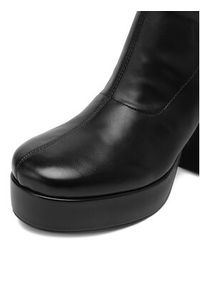 DeeZee Botki 7562T-2 Czarny. Kolor: czarny. Materiał: syntetyk, materiał