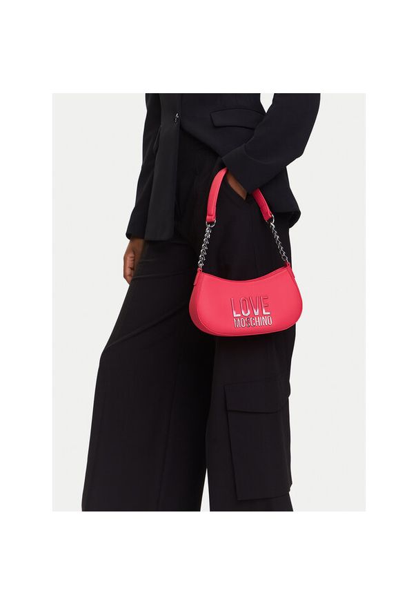 Love Moschino - Torebka LOVE MOSCHINO. Kolor: różowy