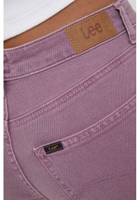 Lee jeansy CAROL PURPLE RAIN damskie high waist. Stan: podwyższony. Kolor: różowy