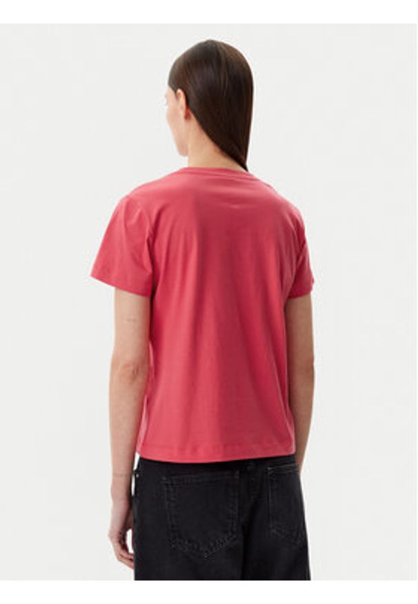 Pinko - PINKO T-Shirt Nambrone 103320 A2G7 Czerwony Regular Fit. Kolor: czerwony. Materiał: bawełna