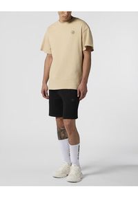 Plein Sport Szorty sportowe SAFC MJT2789 STE003N Czarny Regular Fit. Kolor: czarny. Materiał: bawełna. Styl: sportowy #3