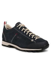 Trekkingi Dolomite - Cinquantaquattro Low 247950-0172011 Blue/Cord. Kolor: niebieski. Materiał: zamsz, skóra. Szerokość cholewki: normalna. Sport: turystyka piesza #1