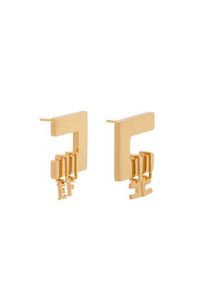 Elisabetta Franchi Kolczyki OR-03K-56E2-V150 Złoty. Materiał: metalowe. Kolor: złoty #5