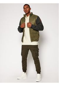 Alpha Industries Joggery Airman 188201 Zielony Tapered Fit. Kolor: zielony. Materiał: bawełna #12