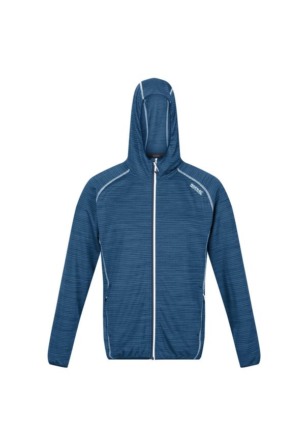 Regatta - Meska Bluza Yonder Hoody. Kolor: niebieski