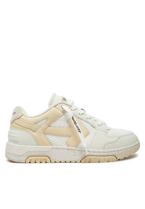 OFF-WHITE - Off-White Sneakersy OMIA243G23LEA0010104 Écru. Materiał: materiał