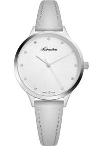 Zegarek Adriatica Zegarek damski Adriatica A3572.5G43Q CYRKONIE szary. Kolor: szary #1