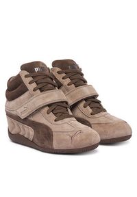 Puma Sneakersy Speedcat Wedge Wns 407878 01 Brązowy. Kolor: brązowy. Materiał: skóra, zamsz #2