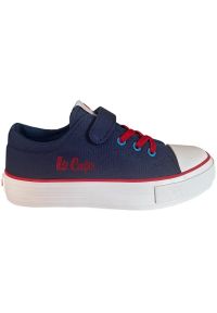 Buty Lee Cooper LCW-24-31-2275K niebieskie. Okazja: na co dzień. Zapięcie: rzepy. Kolor: niebieski. Materiał: guma. Szerokość cholewki: normalna. Styl: casual #1