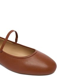 Lauren Ralph Lauren - LAUREN RALPH LAUREN Baleriny 802977874002 Brązowy. Kolor: brązowy. Materiał: skóra #2