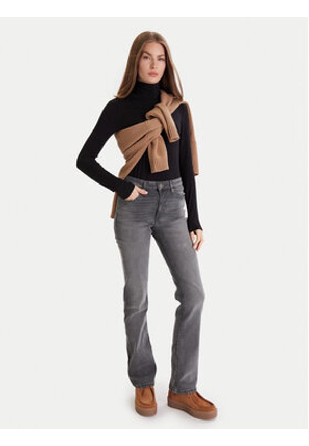 United Colors of Benetton - United Colors Of Benetton Jeansy 4IMHDE00G Szary Bootcut Fit. Kolor: szary
