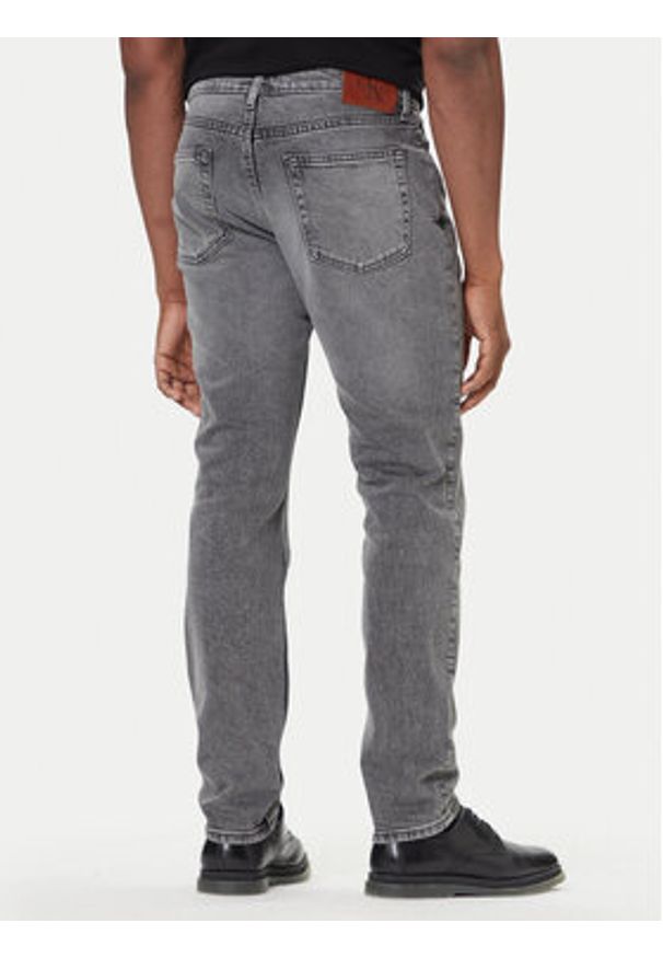 Calvin Klein Jeans Jeansy LV04RD705G Szary Slim Fit. Kolor: szary
