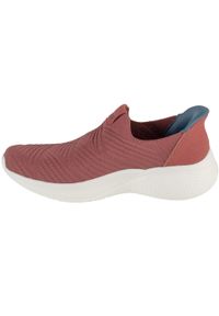 skechers - Buty sportowe Sneakersy damskie, Slip-Ins: Bobs Infinity - Daily. Kolor: różowy. Sport: turystyka piesza