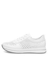 Rieker Sneakersy N4515-80 Biały. Kolor: biały #8