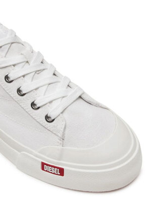 Diesel Trampki Y03332 P2994 H7528 Biały. Kolor: biały. Materiał: materiał, bawełna