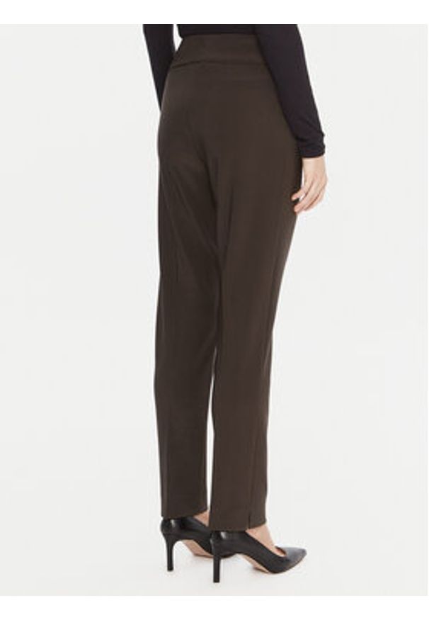 Joseph Ribkoff Spodnie materiałowe 144092F25 Brązowy Slim Fit. Kolor: brązowy. Materiał: syntetyk