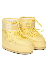 Moon Boot Śniegowce Mb Icon Low Nylon 80D1409340 Żółty. Kolor: żółty. Materiał: skóra #6
