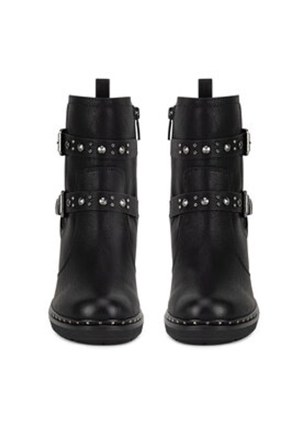 Mustang Botki 1336-512 Czarny. Kolor: czarny. Materiał: materiał