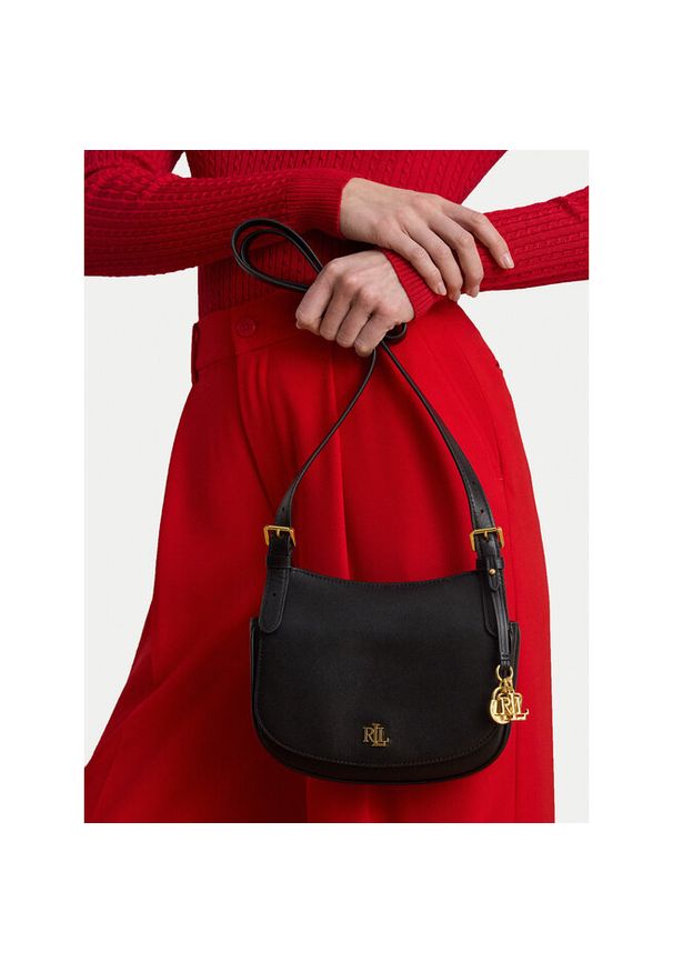 Lauren Ralph Lauren - Torebka LAUREN RALPH LAUREN. Kolor: czarny