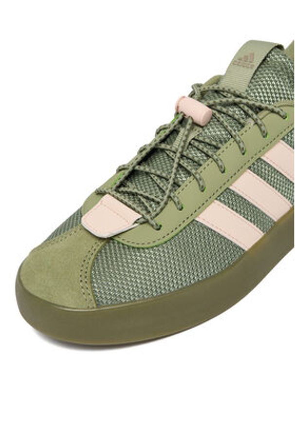 Adidas - adidas Sneakersy CEO-VL COURT 3.0 IH6603 Zielony. Kolor: zielony. Materiał: skóra