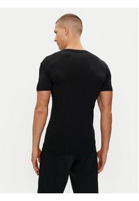 Emporio Armani Underwear T-Shirt 111035 4R517 00020 Czarny Slim Fit. Kolor: czarny. Materiał: bawełna