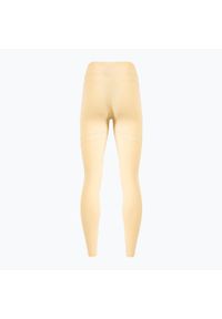 GYMSHARK - Legginsy treningowe damskie Gymshark Whitney V3. Kolor: żółty. Sport: fitness