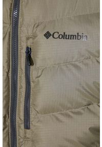 columbia - Columbia kurtka sportowa Labyrinth Loop Hooded Ja kolor zielony zimowa 1957343. Kolor: zielony. Materiał: skóra, materiał, włókno. Sezon: zima. Styl: sportowy #3
